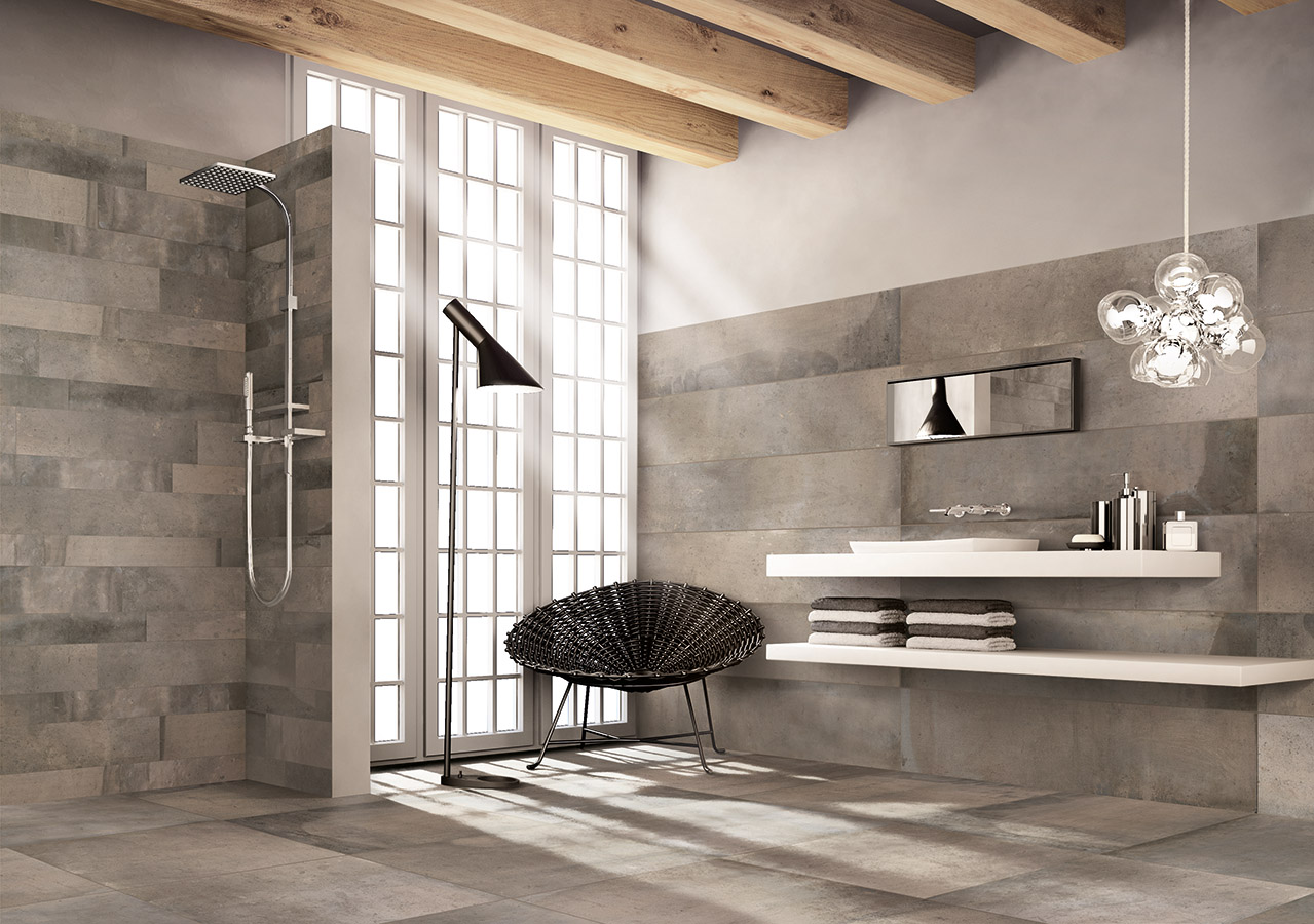 Salle de bain moderne à montpellier porto venere